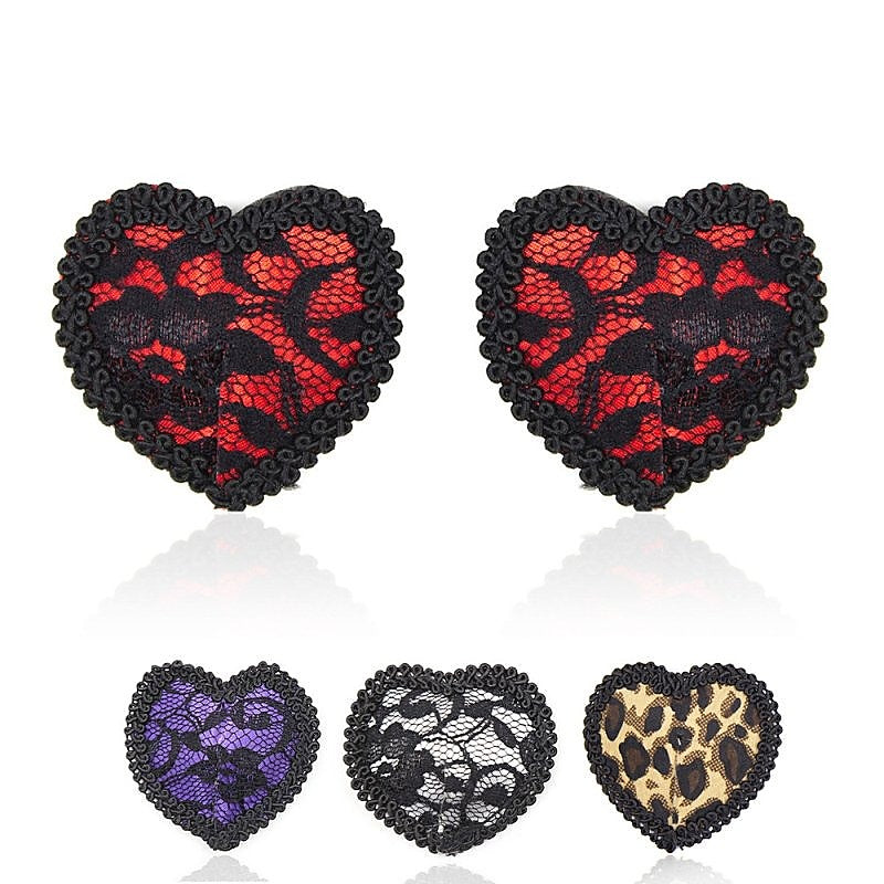 Burlesque Style Nipple Pasties by Ella Bidoe - Fancy Dress Ups