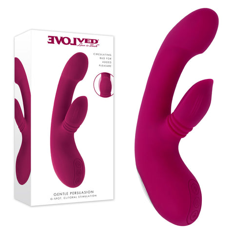 GENTLE PERSUASION Rechargeable Rabbit Vibrator by Evolved
