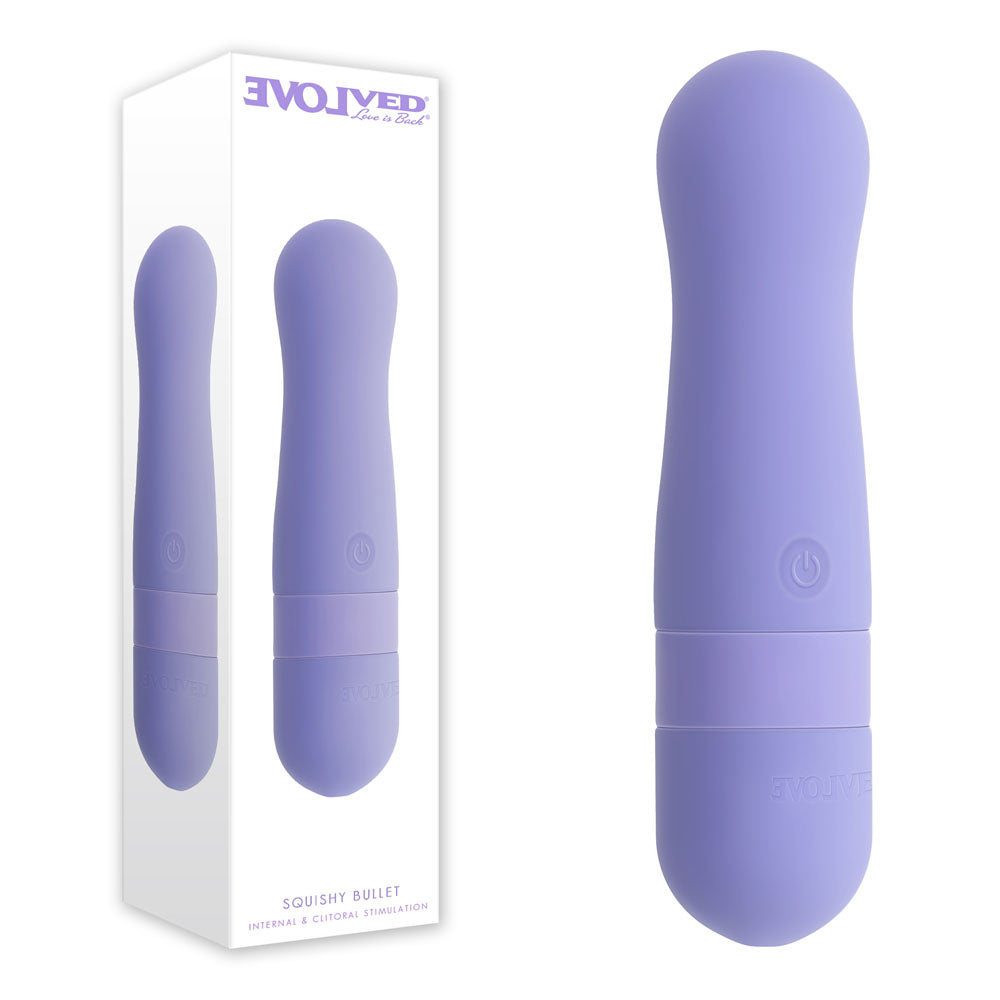 Evolved SQUISHY Rechargeable Bullet Massager - - Bullet Vibrators