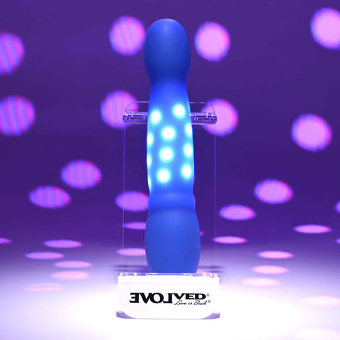 Evolved DISCO DIVA USB Rechargeable Light Up Vibrator - Personal Massagers