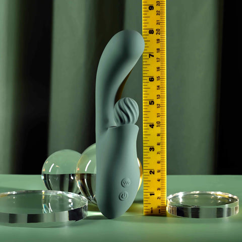 SPIRAL CHARM Rechargeable Rabbit Vibrator by Evolved