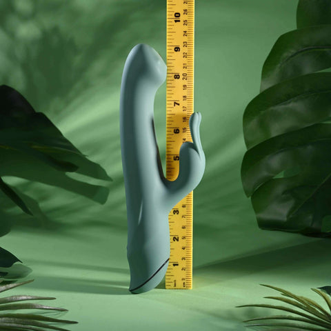 SATIN SWIRL Rabbit Vibrator with Swirling Head by Evolved