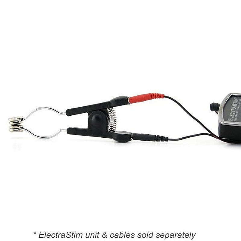 ElectraStim ElectraClamp Soft Grip Genital Clamp - Electro Sex
