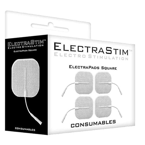 ElectraStim Electra Pads Square 4 pack - Electro Sex