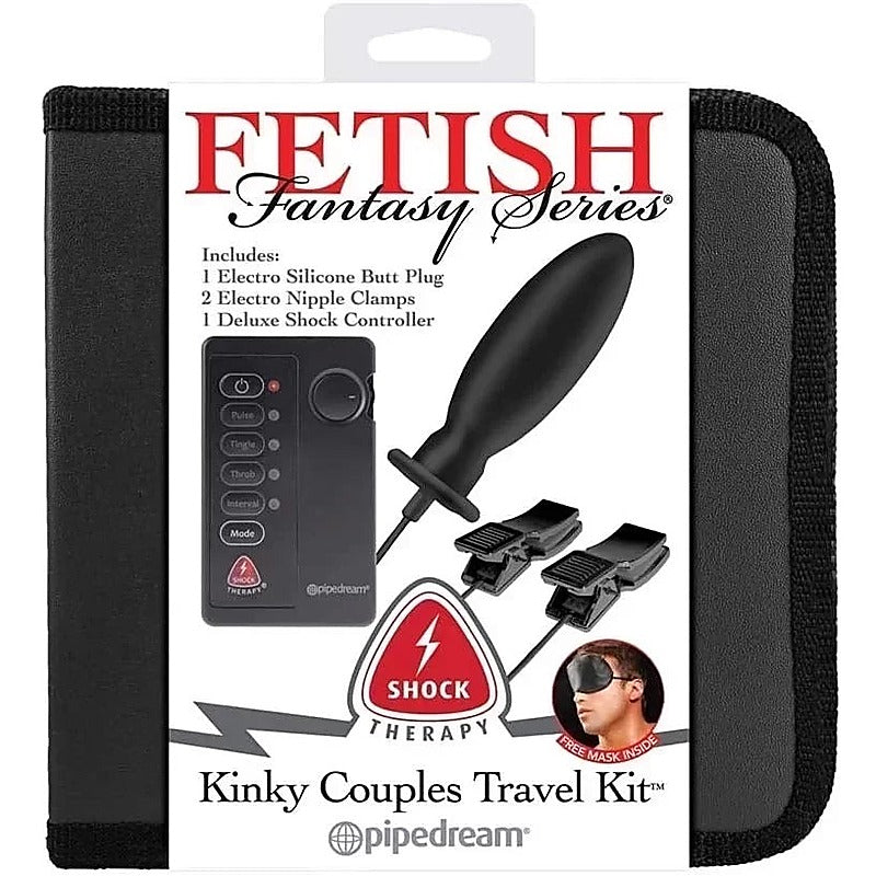 Fetish Fantasy Series Kinky Couples Travel Kit - Electro Sex