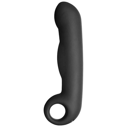 Electrastim Silicone Noir Ovid G-Spot Dildo - Electro Sex
