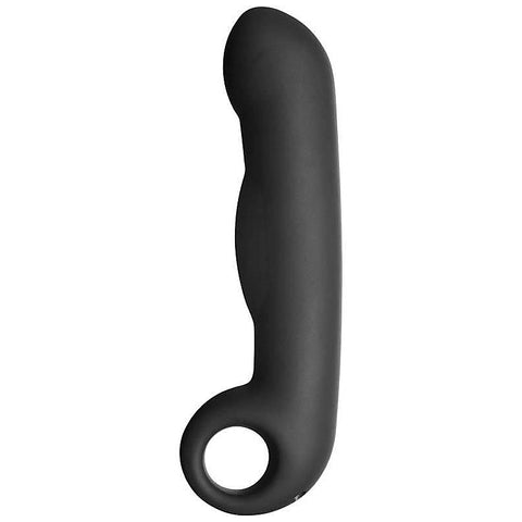 Electrastim Silicone Noir Ovid G-Spot Dildo - Electro Sex