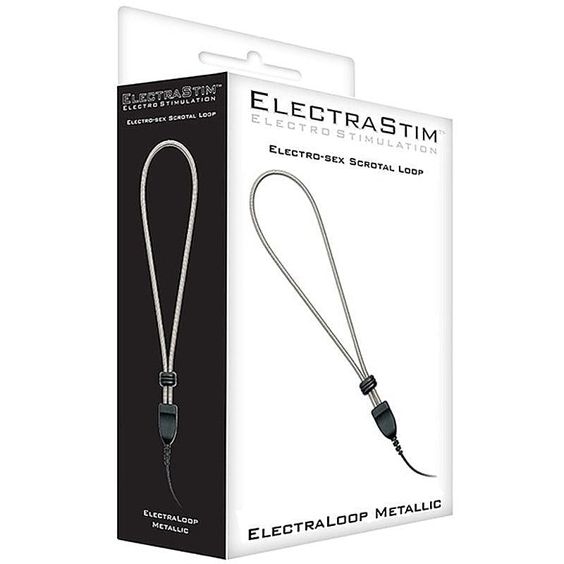 Electrastim Metallic Adjustable Scrotal Loop - Electro Sex