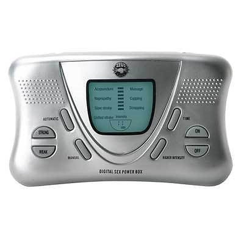 Zeus Electrosex Deluxe Digital Power Box By Xr Brands - Electro Sex