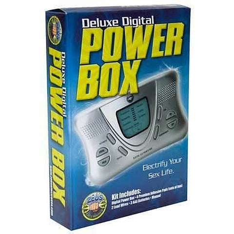 Zeus Electrosex Deluxe Digital Power Box By Xr Brands - Electro Sex