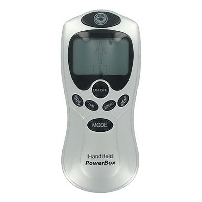 Zeus Handheld 8 Mode Power Box with Pads Electro Sex Toy - Electro Sex
