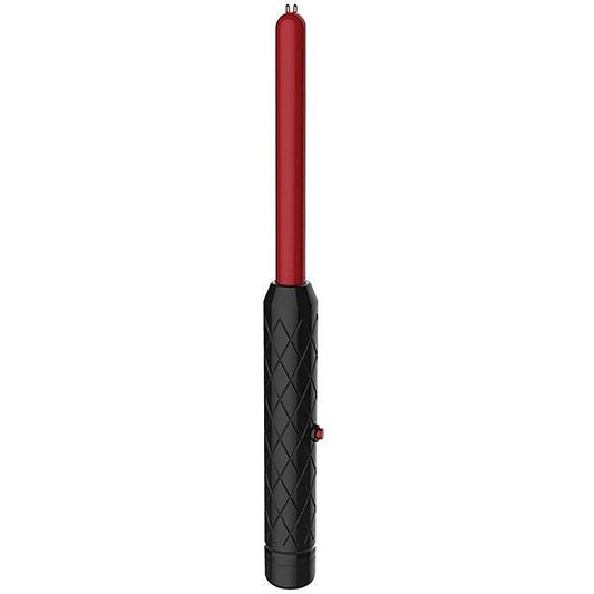 Kink The Stinger Electro-Play Wand Black and Red - Electro Sex