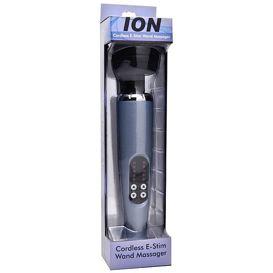 Zeus Ion Cordless E-Stim Wand Massager - Electro Sex