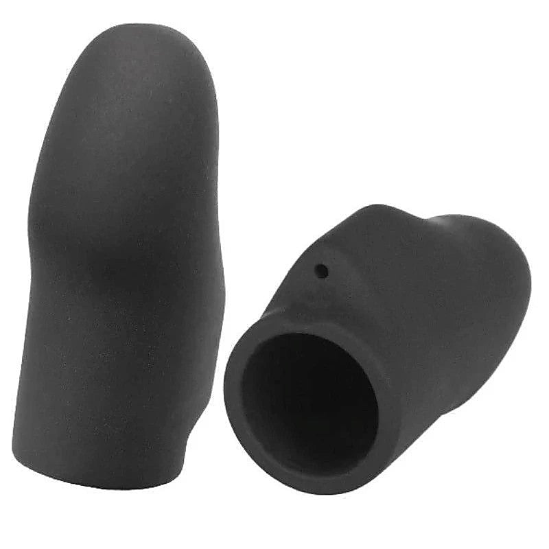 ElectraStim Silicone Noir Explorer Finger Sleeves - Electro Sex
