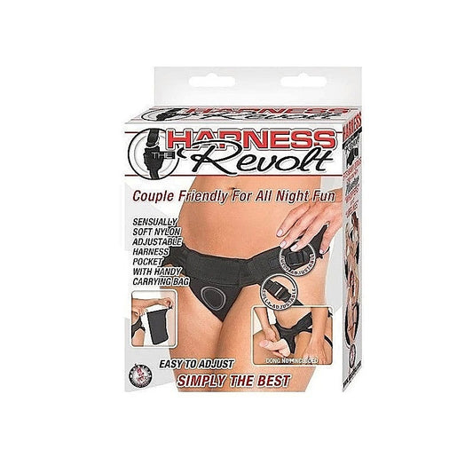 Nasstoys Revolt Velvet Strap-On Harness - Unleash Your Passion