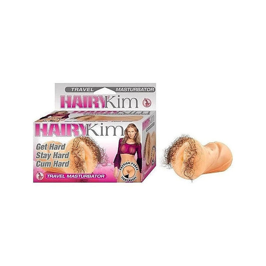 Lifelike Hairy Kim Compact Masturbator for Discreet Pleasure