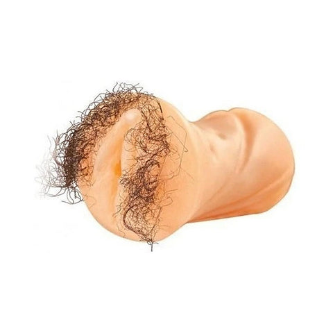 Lifelike Hairy Kim Compact Masturbator for Discreet Pleasure