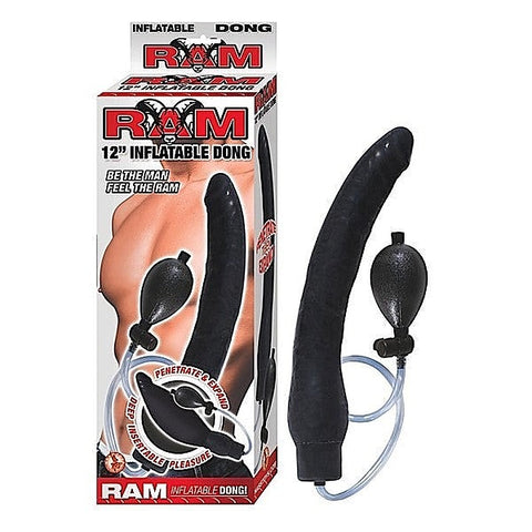 RAM 12in Realistic Inflatable Dong Expands to x3 Girth