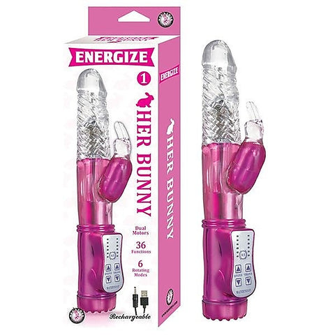 Ecstasy-Igniting Bunny Vibrator - Powerful Dual-Motor Pleasure