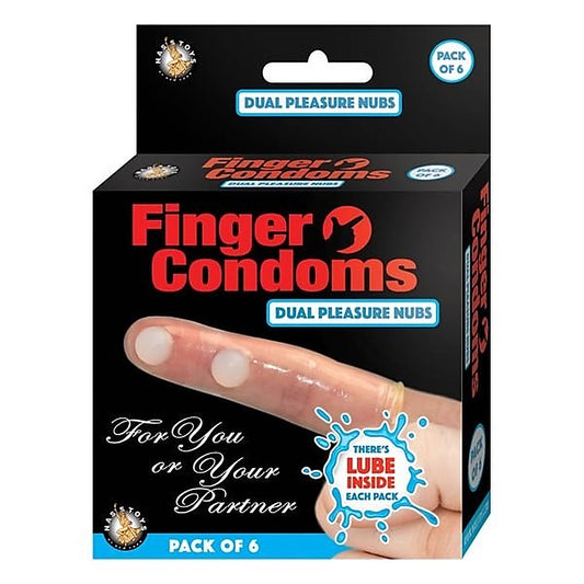 Nasstoys Intimate Essentials - Finger Condoms with Pleasure Nubs