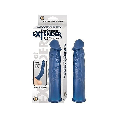 Nasstoys Silicone Penis Enlargement Sleeve - 7.5 Inches
