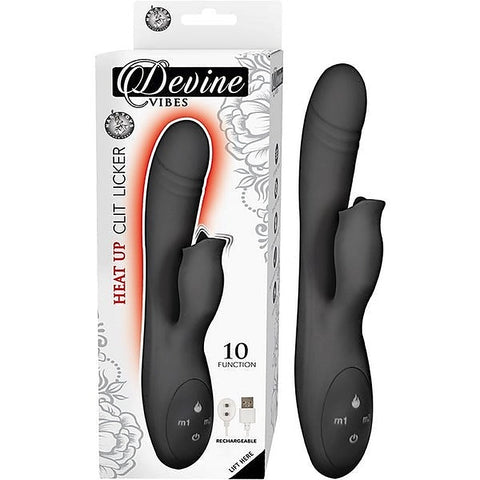 Dual-Motor Bliss - DEVINE VIBES Heated Clit Stimulator
