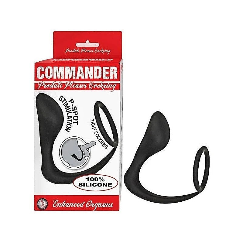 Prostate Pleasure Enhancer - Silicone Cockring Set - Prostate Toys
