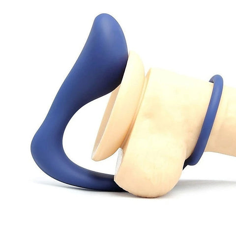 Prostate Pleasure Enhancer - Silicone Cockring Set - Prostate Toys
