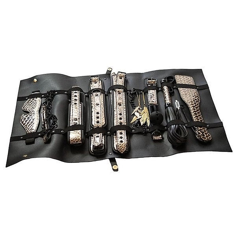The Traveler 10 Pc Bondage Set By Nasstoys - Bondage Kits