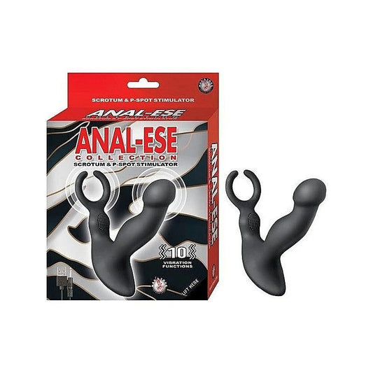 Dual-Stimulation Bliss - ANAL-ESE Rechargeable Silicone Massager