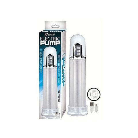 Nasstoys Rechargeable Electric Penis Pump - Enhance Stamina & Pleasure