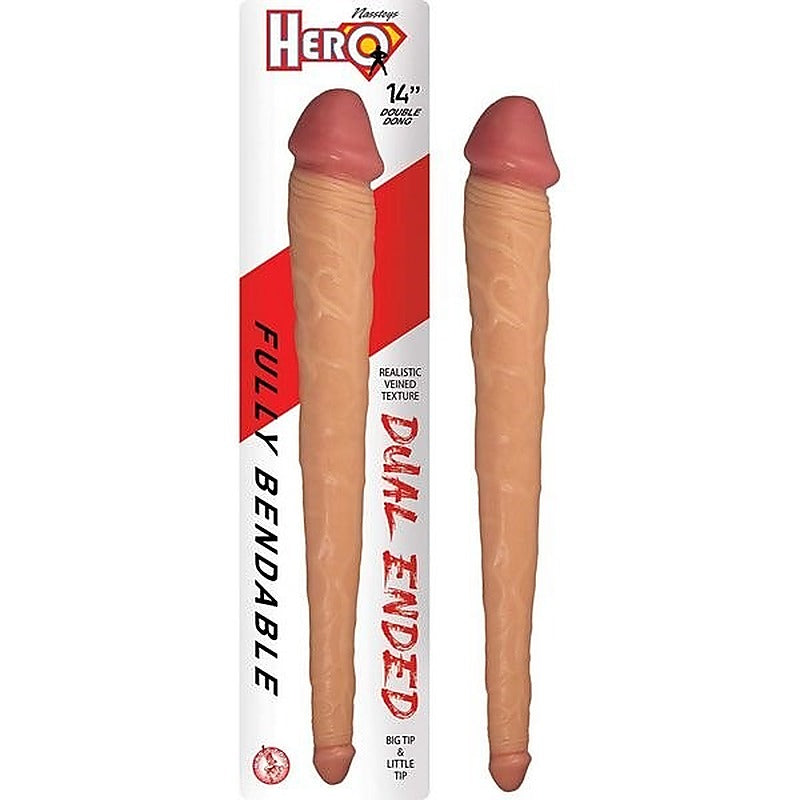 Hero Dual-Ended Pleasure Wand By Nasstoys - Double Ender