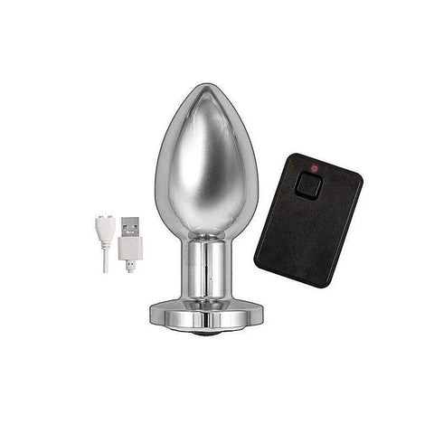 Nasstoys Premium Remote-Controlled Vibrating Metal Plug