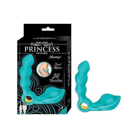 PRINCESS Euphoria - Dual-Motor Silicone Vibrator for G-Spot or P-Spot Stimulation