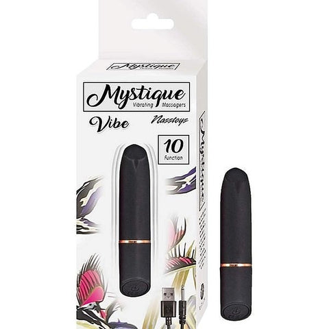 MYSTIQUE Bullet - Compact Waterproof Vibrator for On-the-Go Fun