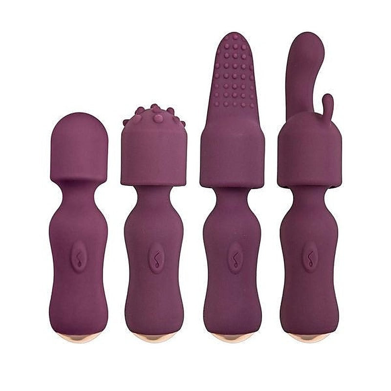 Temptation Rechargeable Mini Wand Vibe By Nasstoys - Body Wands