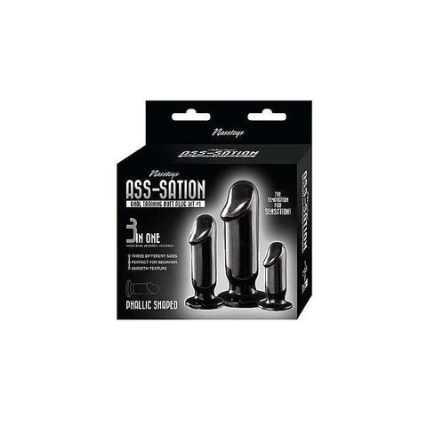 Nasstoys ASS-SATION Anal Training Plug Set - 3 Graduated Sizes