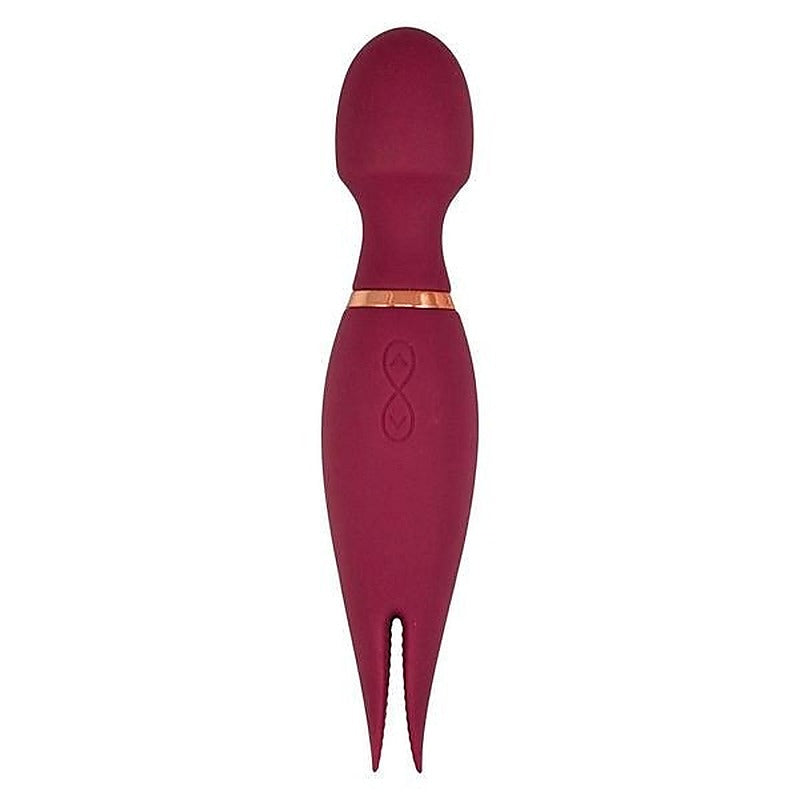 Mystique Dual-Motor Silicone Massager By Nasstoys - Body Wands