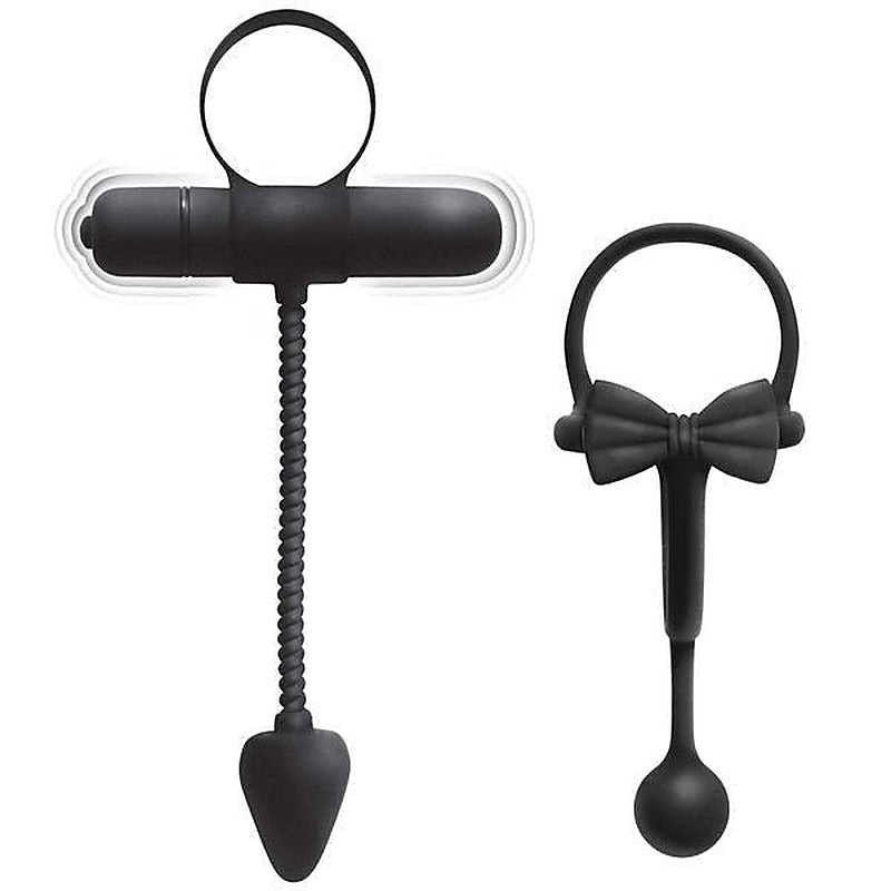 Enhancer Cockring & Stretchy Butt Plug Set By Nasstoys - Sex Kits