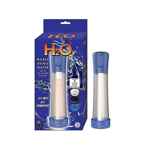 H2O Rechargeable Vibrating Penis Enlargement Pump