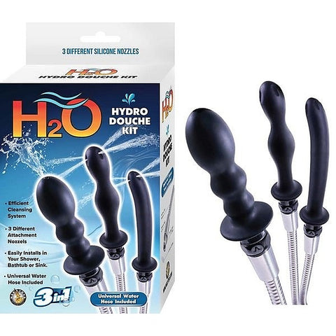 Nasstoys H2O Hydro Douche - Premium 3-in-1 Enema Cleansing System