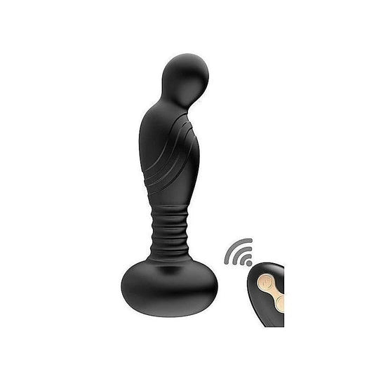 ASS-SATION Remote Vibrating P-Spot Plug Textured Shaft