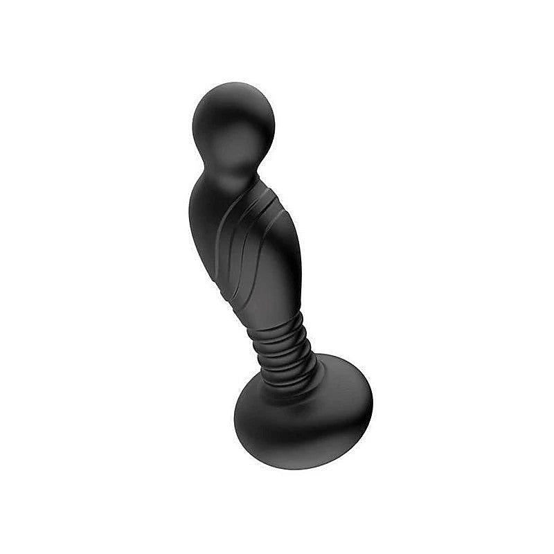 ASS-SATION Remote Vibrating P-Spot Plug Textured Shaft - Prostate Toys