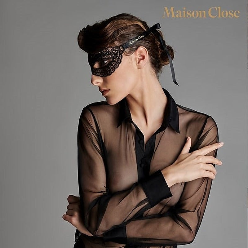 Maison Close Seductive Guipure Lace Eye Mask - Masks And Blindfolds
