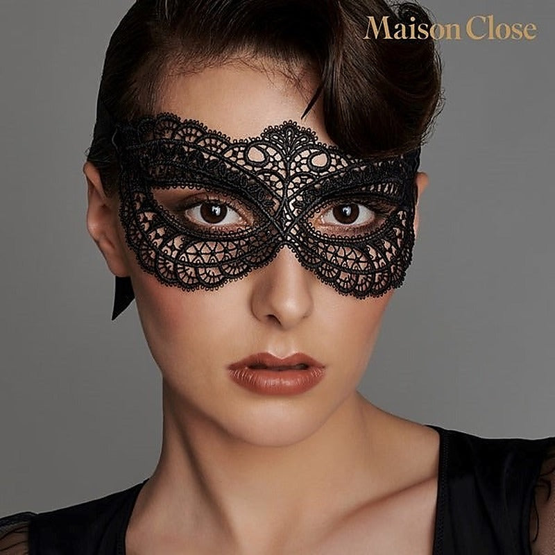 Maison Close Seductive Guipure Lace Eye Mask - Masks And Blindfolds