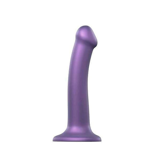 Mono Density Dildo Metallic Shine - Medium By Strap-On-Me - Non-Realistic Dildos