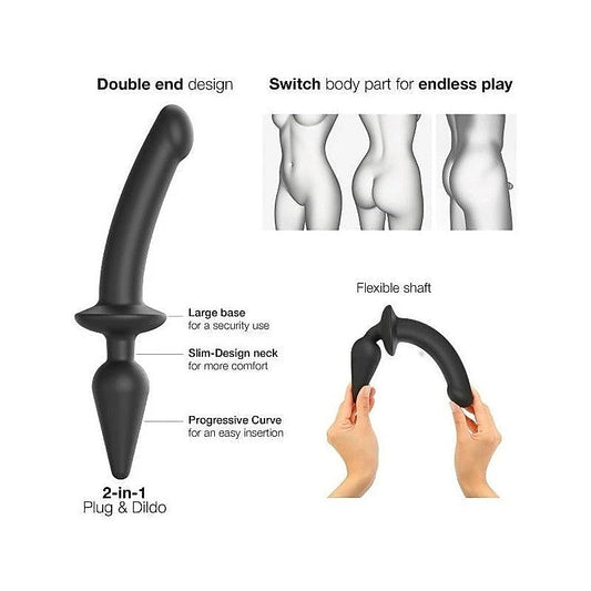 Switch Plug-In Semi-Realistic By Strap-On-Me - Anal Dildos