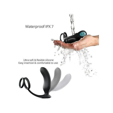 Dual Pleasure P-Spot Plug And Cock Ring By Love To Love - Prostate Toys