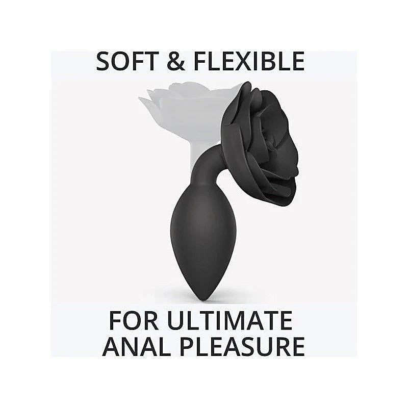 OPEN ROSES - Elegant Silicone Anal Pleasure Plug - Butt Plugs