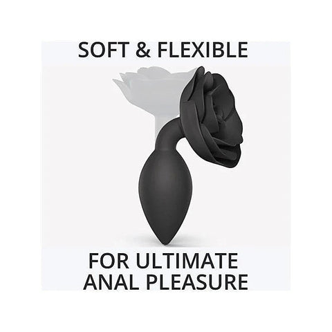 OPEN ROSES - Elegant Silicone Anal Pleasure Plug - Butt Plugs